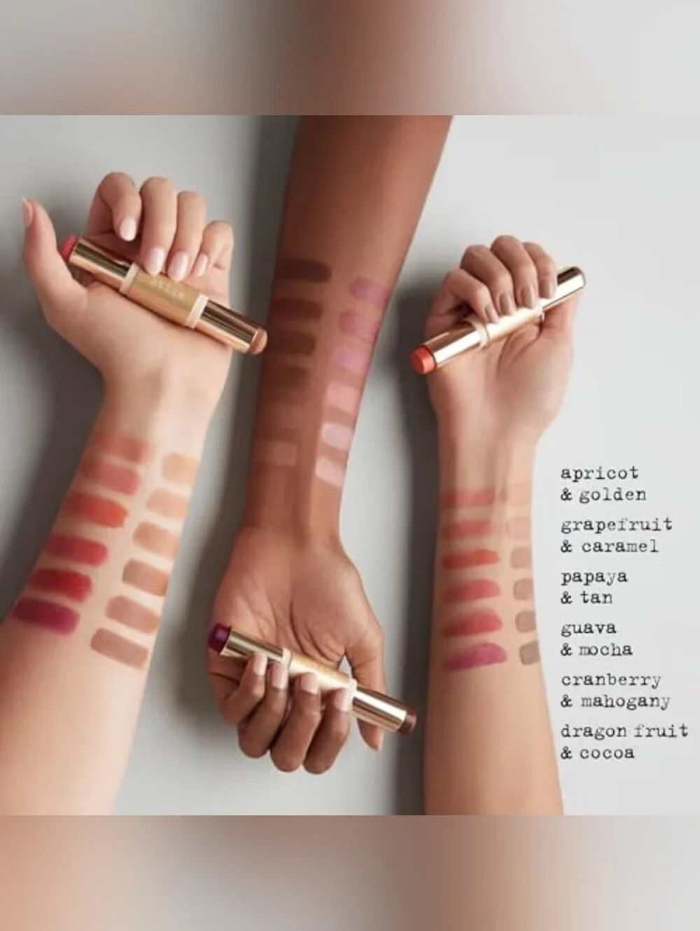 Stila Blush & Bronze Hydro-Blur Cheek Duo Guava & Mocha New